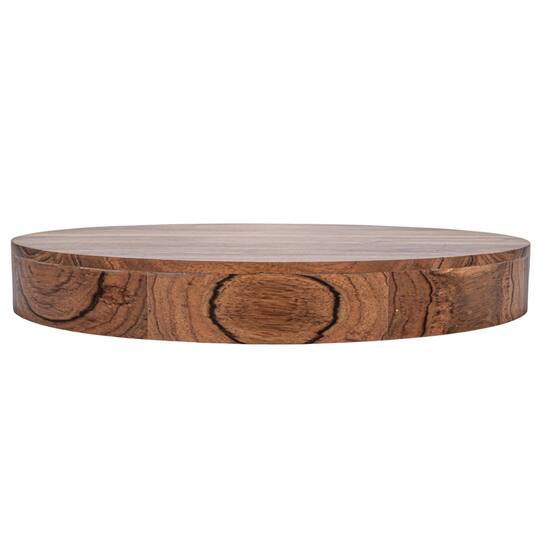 Hello Honey® 15.5" Natural Acacia Wood Kitchen Pedestal